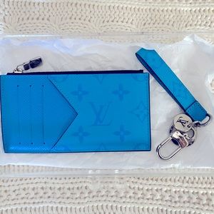 Louis Vuitton card holder and keychain